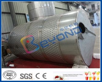 Insulation Coil Type Miller Jacket Stainless Steel Tanks Energy Saving SGS / CE / ISO9001
