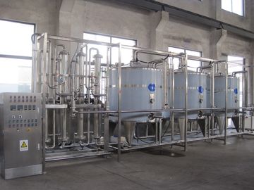 500LPH Full Auto CIP Cleaning System PLC Control For Dairy Processing Equipment