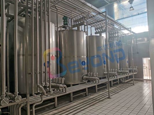 UHT Milk Pasteurization 500LPH Dairy Processing Plant