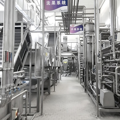 Automatic fruit juice processing line fruit juice processing equipment