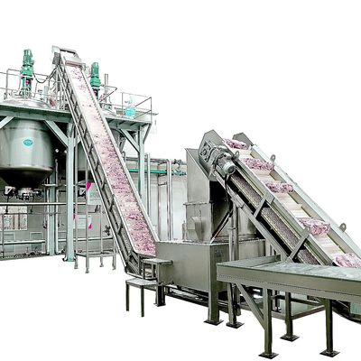 Mesin Pengolah Daging Produksi Sup Bersertifikat CE, Pemrosesan Daging Otomatis Penuh