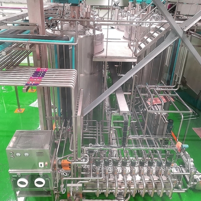 SGS Sanitary  1000L/H  Yoghurt Processing Line With Auto CIP Cleaning