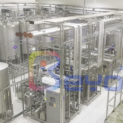 ISO9001 Flavored Milk Processing Pasteurization Plant Equipment