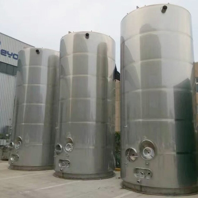 Milk Production Stainless Steel Pressure Tank Outdoor Silo for storage